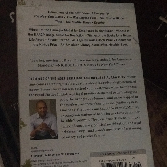 Just Mercy Book New - Picture 2 of 2